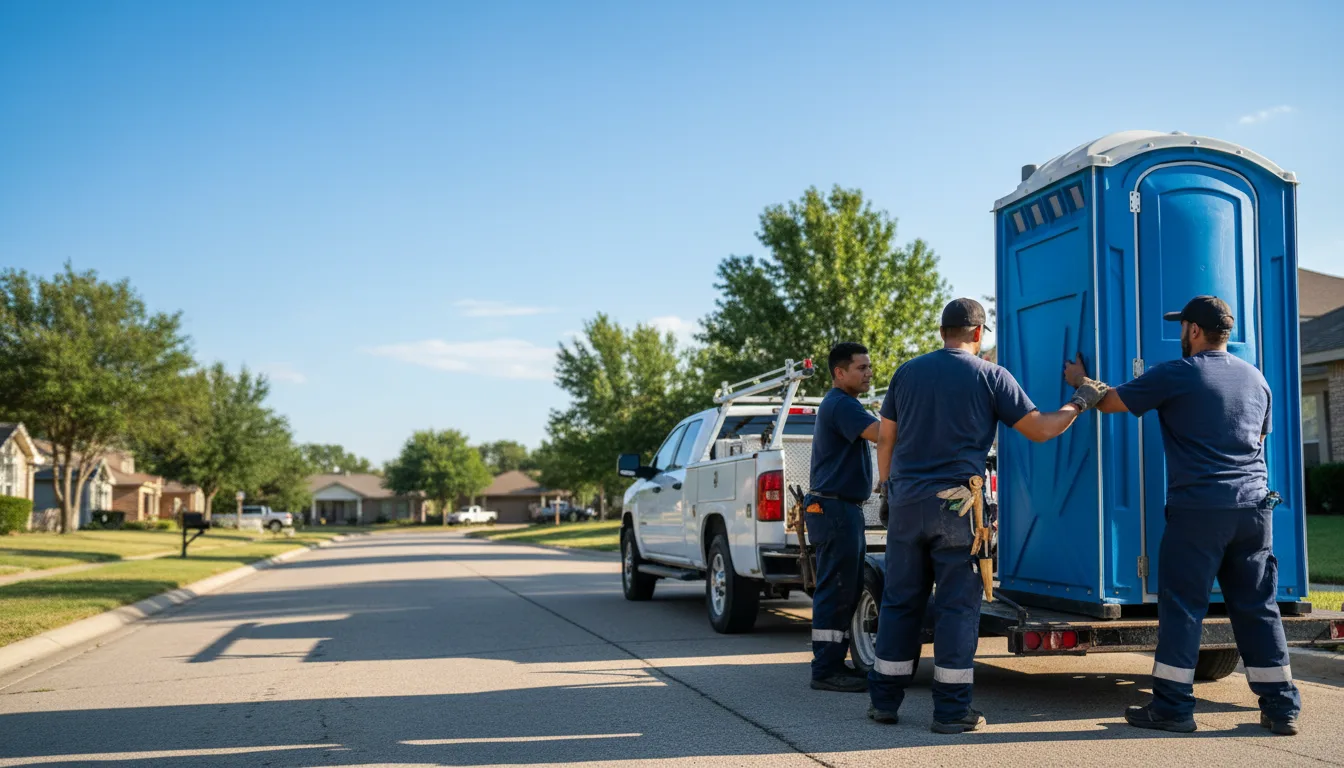 Portable Toilet Rental in Manchaca, TX near me